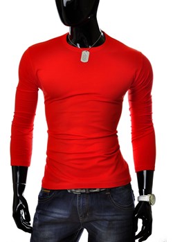 BLUZKA RISARDI - CZERWONY ze sklepu Risardi w kategorii T-shirty męskie - zdjęcie 78647254