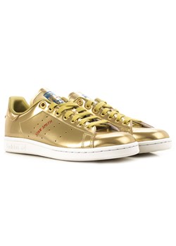 Złote trampki damskie adidas, wiosna 2020 w Domodi Złote trampki damskie adidas, wiosna 2020 w Domodi