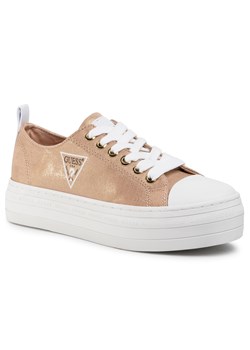 Złote buty damskie guess, wiosna 2020 w Domodi Złote buty damskie guess, wiosna 2020 w Domodi