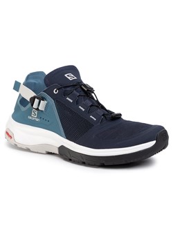 Trekkingi Salomon - Tech Amphib 4 409852 Navy Blazer/Bluestone/Lunar Rock ze sklepu eobuwie.pl w kategorii Buty trekkingowe męskie - zdjęcie 81199640