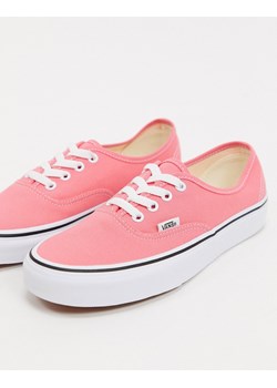 Różowe trampki damskie vans vans authentic, wiosna 2020 w Domodi Trampki damskie vans vans authentic, wiosna 2020 w Domodi