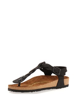 Skórzane sandały w kolorze czarnym ze sklepu Limango Polska w kategorii Sandały damskie - zdjęcie 81817194