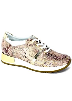 Sneakersy damskie wielokolorowe Kati skórzane 