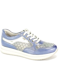 Sneakersy damskie Igi&Co ze skóry 