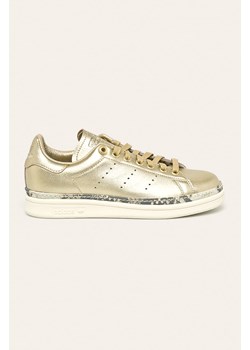 Złote trampki damskie adidas originals, wiosna 2020 w Domodi Złote trampki damskie adidas originals, wiosna 2020 w Domodi