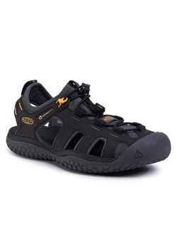 Sandały Keen - Solar Sandal 1022246 Black/Gold ze sklepu eobuwie.pl w kategorii Sandały męskie - zdjęcie 82621994