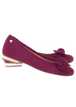 Balerinki Lafemmeshoes płaskie bez zapięcia na wiosnę różowe casual  ze sklepu lafemmeshoes.pl w kategorii Balerinki - zdjęcie 83124630