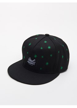 Cropp - Czapka snapback z napisem - zielony ze sklepu Cropp w kategorii Czapki z daszkiem męskie - zdjęcie 83218764