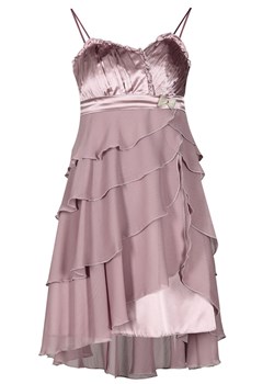 Sukienka FSU183 RÓŻOWY JASNY ze sklepu fokus.pl w kategorii Sukienki - zdjęcie 83395070