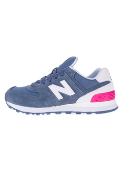 Buty sportowe damskie niebieskie New Balance młodzieżowe new 575 