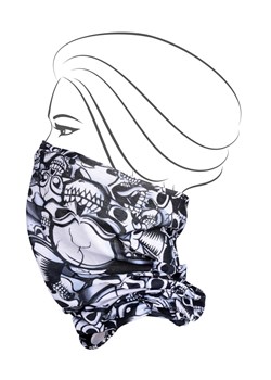 Wielofunkcyjna chusta czaszki ze sklepu Moja Dedra - domodi w kategorii Szaliki i chusty damskie - zdjęcie 84005561