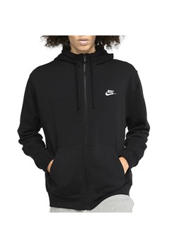 Bluza Nike NSW W Club Hoodie FZ BV2645-010 - czarna ze sklepu streetstyle24.pl w kategorii Bluzy męskie - zdjęcie 84098832