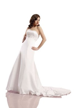 Suknia Ślubna FSS538 BIAŁY ze sklepu fokus.pl w kategorii Sukienki - zdjęcie 84154602