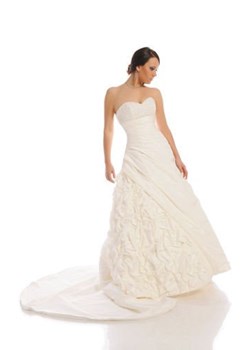 Suknia Ślubna FSS524 BIAŁY ze sklepu fokus.pl w kategorii Sukienki - zdjęcie 84154603