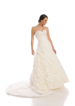 Suknia Ślubna FSS524 EKRI ze sklepu fokus.pl w kategorii Sukienki - zdjęcie 84154634