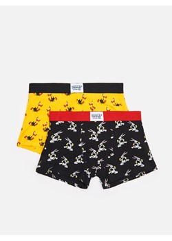 Cropp - 2 pack bokserek Looney Tunes - czarny ze sklepu Cropp w kategorii Majtki męskie - zdjęcie 84473943