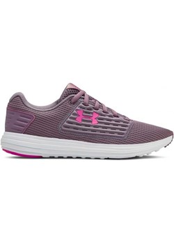 Fioletowe buty sportowe damskie under armour, wiosna 2020 w Fioletowe buty sportowe damskie under armour, wiosna 2020 w