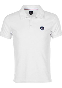 Peak Mountain Koszulka polo w kolorze białym ze sklepu Limango Polska w kategorii T-shirty męskie - zdjęcie 85366782