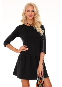Marhix Black sukienka mała czarna ze sklepu Świat Bielizny w kategorii Sukienki - zdjęcie 85530784