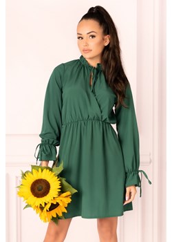 Mirava Dark Green sukienka ze sklepu Świat Bielizny w kategorii Sukienki - zdjęcie 85531793