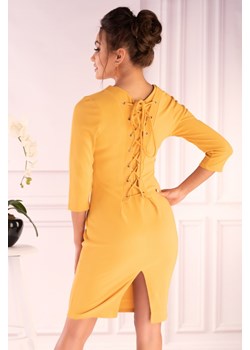 Nysani Yellow sukienka ze sklepu Świat Bielizny w kategorii Sukienki - zdjęcie 85532984