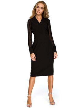 S136 Sukienka ołówkowa - mała czarna ze sklepu Świat Bielizny w kategorii Sukienki - zdjęcie 85535222
