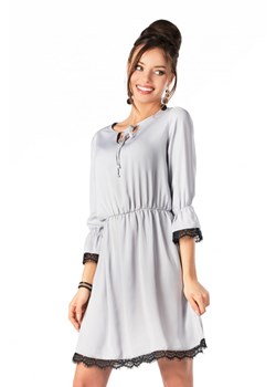 Shanice Grey 85495 sukienka ze sklepu Świat Bielizny w kategorii Sukienki - zdjęcie 85536053
