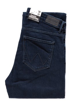 DAMSKIE SPODNIE JEANSOWE WRANGLER STRAIGHT BLUEBLACK W28TQC51L 112128517 ze sklepu YouNeedit.pl w kategorii Jeansy damskie - zdjęcie 86011522