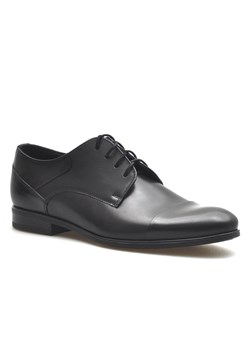 Pantofle Ryłko IDAK03_W65 Czarne lico ze sklepu Arturo-obuwie w kategorii Buty eleganckie męskie - zdjęcie 88069601