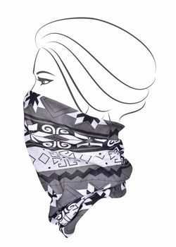 Wielofunkcyjna chusta, czarno-biało-szara ze sklepu Moja Dedra - domodi w kategorii Szaliki i chusty damskie - zdjęcie 89187991