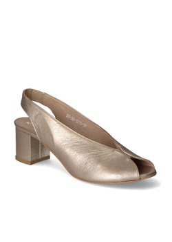 Sandały Karino 3213/074-P złote lico ze sklepu Arturo-obuwie w kategorii Sandały damskie - zdjęcie 89307831