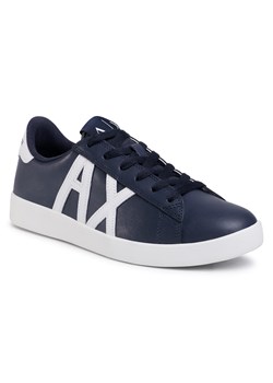 Sneakersy ARMANI EXCHANGE - XUX016 XCC71 A138 Navy/Opt White ze sklepu eobuwie.pl w kategorii Trampki męskie - zdjęcie 91039021