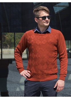 Hugo - kasztan - M ze sklepu Swetry Lasota w kategorii Swetry męskie - zdjęcie 91622681