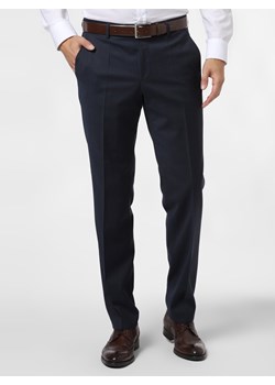 BOSS - Męskie spodnie od garnituru modułowego – C_Leon, niebieski ze sklepu vangraaf w kategorii Spodnie męskie - zdjęcie 92273891