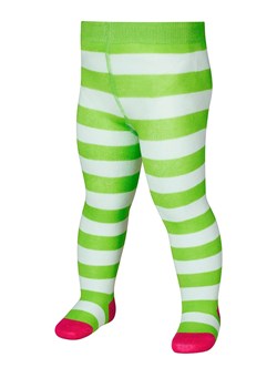 Playshoes Rajstopy w kolorze zielono-białym ze sklepu Limango Polska w kategorii Rajstopy dziecięce - zdjęcie 92452000