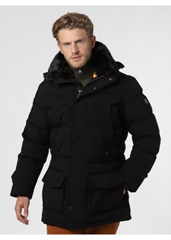 Wellensteyn Męska kurtka funkcyjna Mężczyźni czarny jednolity ze sklepu vangraaf w kategorii Kurtki męskie - zdjęcie 93361312