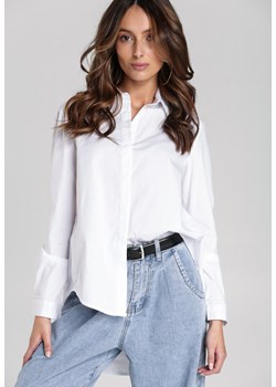 Biała Koszula Good Vibes Only ze sklepu Renee odzież w kategorii Koszule damskie - zdjęcie 94978950