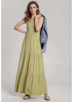 Jasnozielona Sukienka Fahey ze sklepu Renee odzież w kategorii Sukienki - zdjęcie 94979320