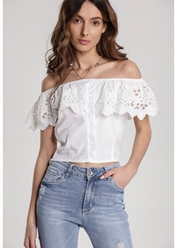 Biała Bluzka Mythhill ze sklepu Renee odzież w kategorii Bluzki damskie - zdjęcie 94979603