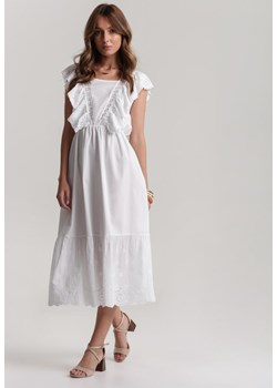 Biała Sukienka Serenella ze sklepu Renee odzież w kategorii Sukienki - zdjęcie 94986141
