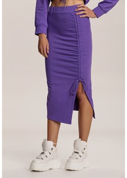 Fioletowa Spódnica Kyllea ze sklepu Renee odzież w kategorii Spódnice - zdjęcie 94990052