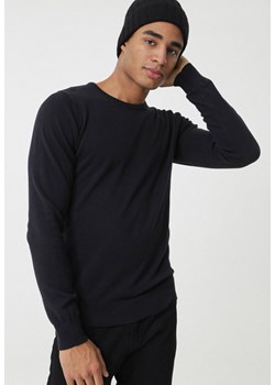 Granatowy Sweter Armistead ze sklepu Born2be Odzież w kategorii Swetry męskie - zdjęcie 94999854