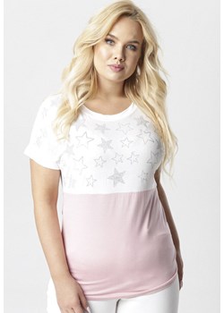 Różowa Bluzka Corimine ze sklepu Born2be Odzież w kategorii Bluzki damskie - zdjęcie 95004571