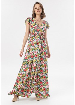 Zielona Sukienka Himeriye ze sklepu Born2be Odzież w kategorii Sukienki - zdjęcie 95014941