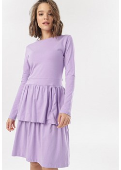 Jasnofioletowa Sukienka Grynneth ze sklepu Born2be Odzież w kategorii Sukienki - zdjęcie 95015671