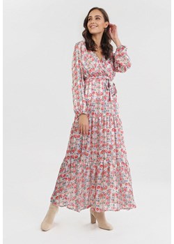 Różowa Sukienka Qinrahne ze sklepu Born2be Odzież w kategorii Sukienki - zdjęcie 95026314