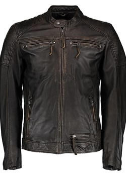 Skórzana kurtka w kolorze czarnym ze sklepu Limango Polska w kategorii Kurtki męskie - zdjęcie 95871870