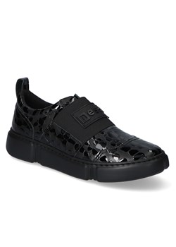 Półbuty Nessi 20799 Czarne BB lico ze sklepu Arturo-obuwie w kategorii Półbuty damskie - zdjęcie 97110870