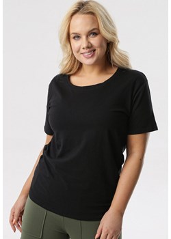 Czarny T-shirt Aetheriel ze sklepu Born2be Odzież w kategorii Bluzki damskie - zdjęcie 97144972