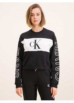 Bluza damska Calvin Klein czarna krótka 